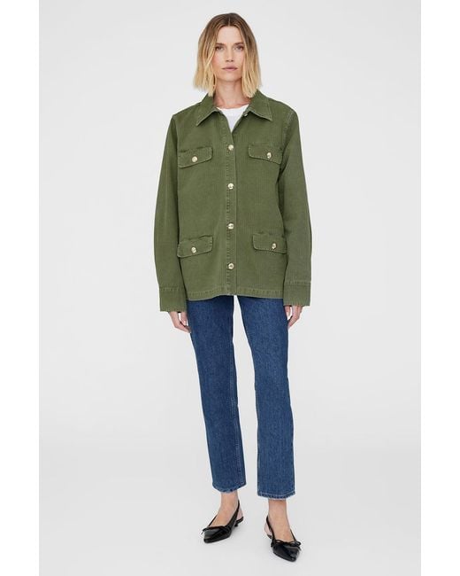 Anine Bing Green Corey Jacket