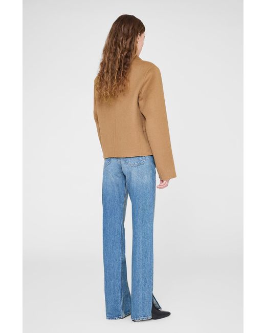 Anine Bing Blue Etienne Blazer