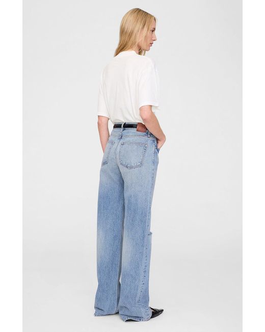 Anine Bing Blue Ashton Tee Spirit