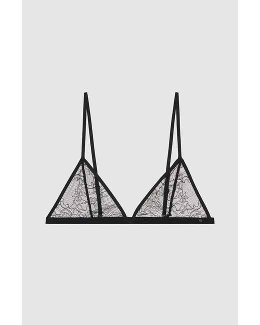 Anine Bing Black Eileen Bra