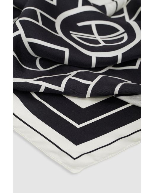 Anine Bing Black York Scarf Ab