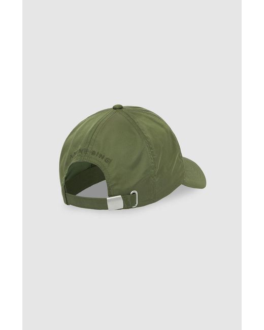 Anine Bing Green Jeremy Baseball Cap Ab Nylon