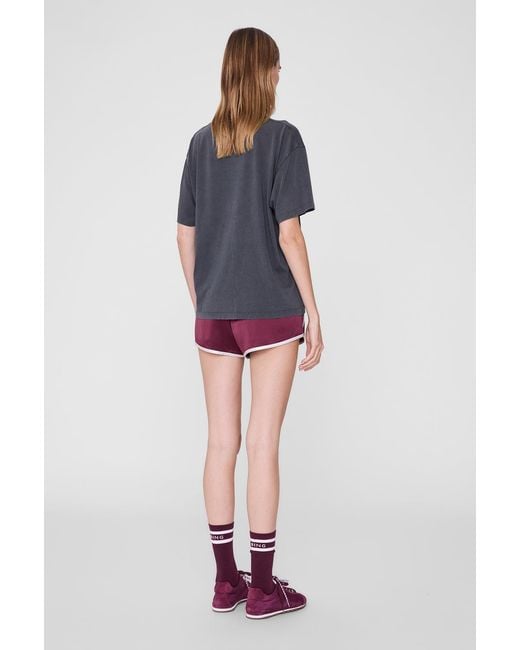 Anine Bing Red Cade Tee Sport Club