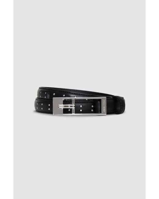 Anine Bing Multicolor Elly Belt Studs Smooth Leather