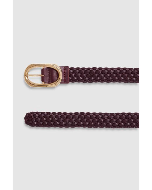 Anine Bing Multicolor Signature Link Belt Braided