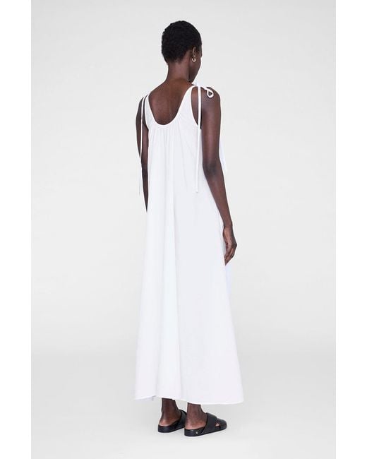 Anine Bing White Flora Dress