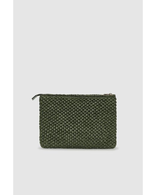 Anine Bing Green Rio Pouch