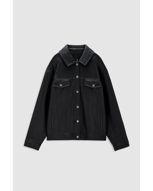 Anine Bing Blue Rory Jacket
