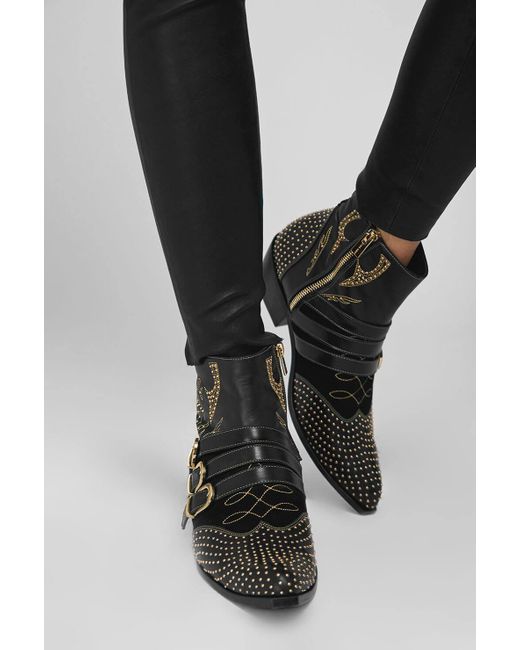 anine bing cowboy boots