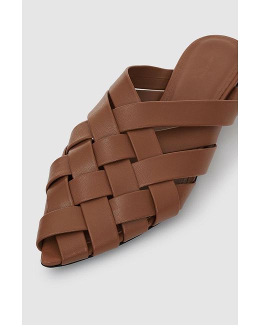 Anine Bing Brown Eve Flats