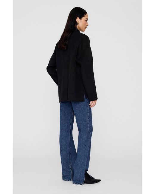 Anine Bing Black Luca Jacket