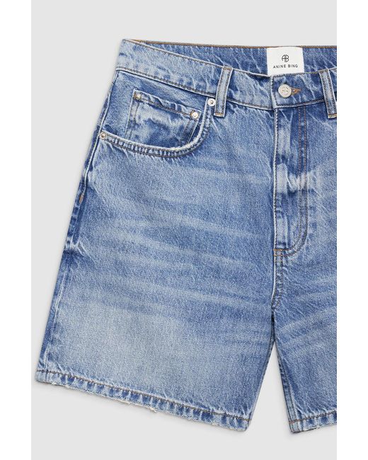 Anine Bing Blue Heath Short