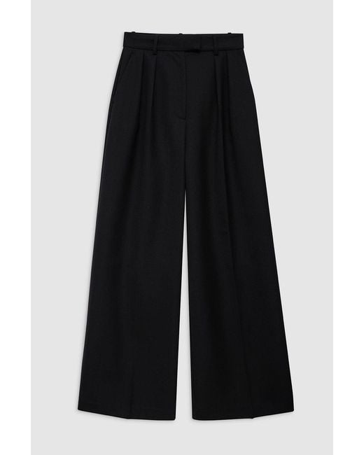 Anine Bing White Lou Trouser