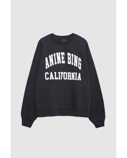 Anine Bing Blue Miles Sweatshirt