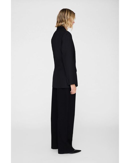 Anine Bing Blue Aretha Blazer