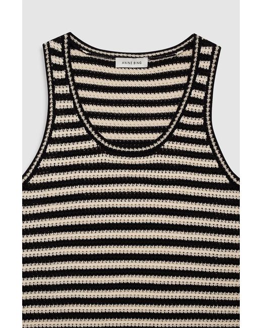 Anine Bing Black Arie Dress