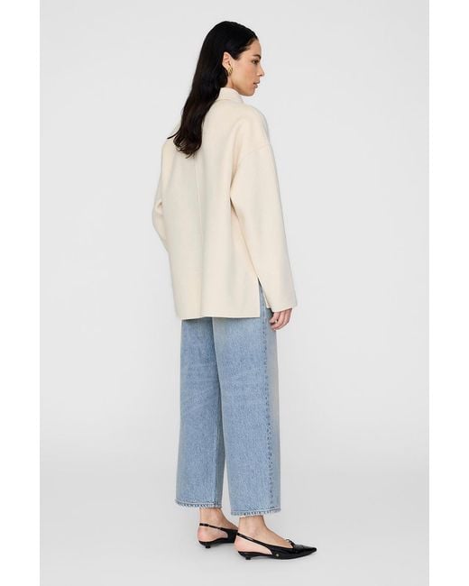 Anine Bing Blue Luca Jacket