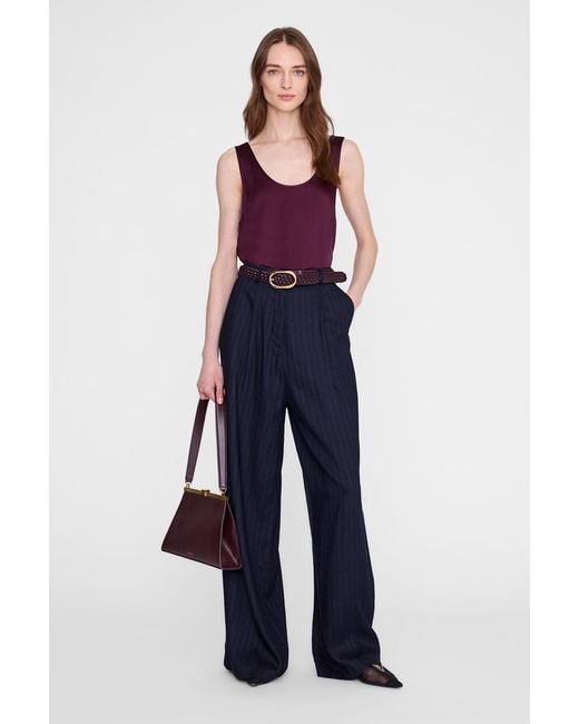 Anine Bing Blue Lea Top