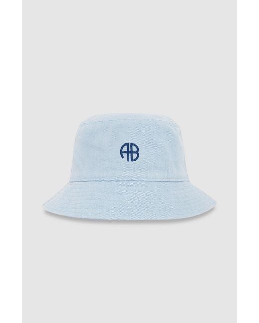 Anine Bing Blue Nicks Bucket Hat