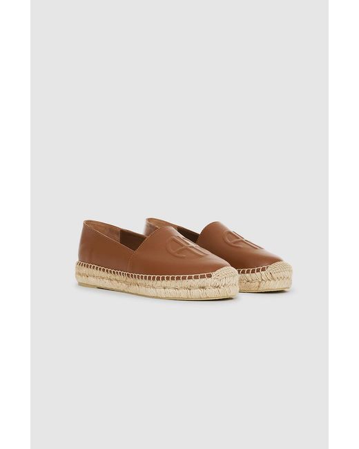 Anine Bing White Paloma Espadrilles