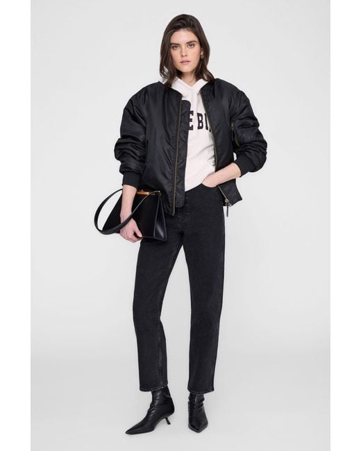 Anine Bing Blue Harvey Sweatshirt
