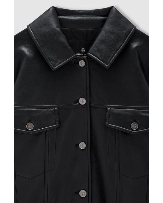 Anine Bing Blue Rory Jacket
