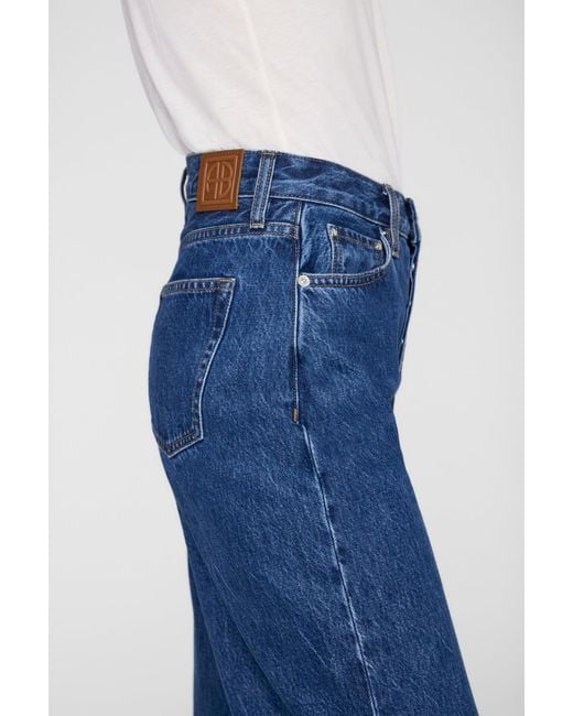 Anine Bing Blue Fritz Jean 28"