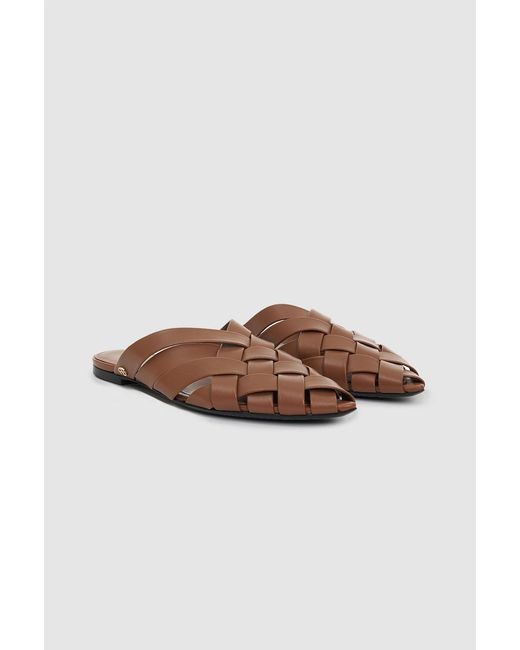 Anine Bing Brown Eve Flats