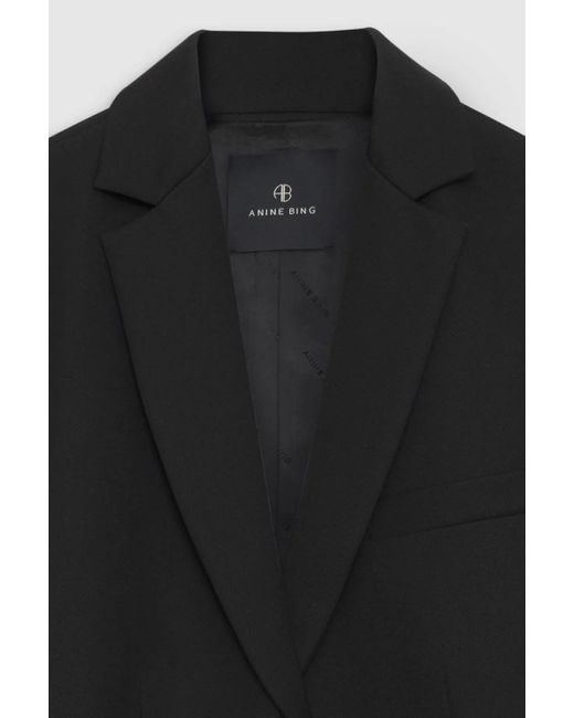 Anine Bing Blue Quinn Blazer