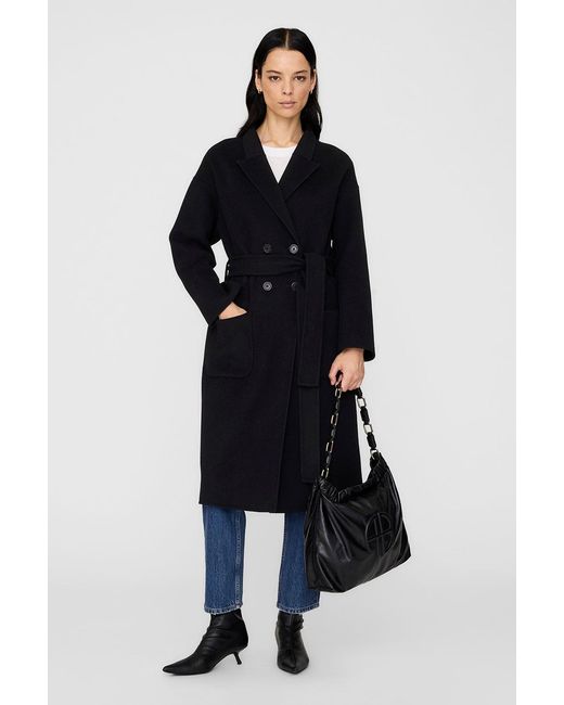 Anine Bing Black Dylan Coat