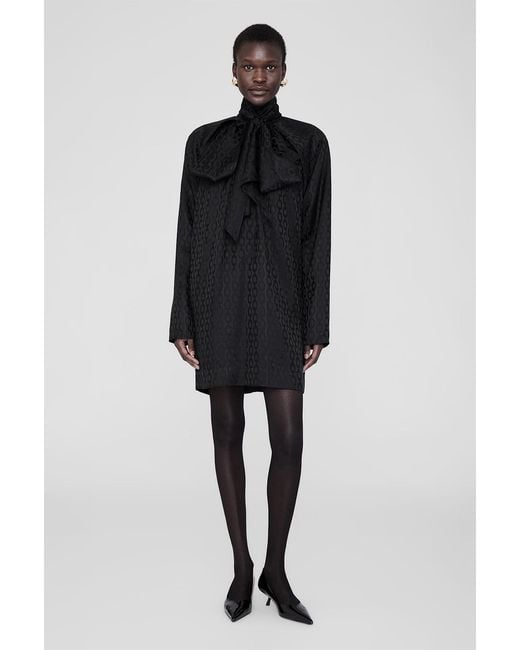 Anine Bing Black Rachel Dress
