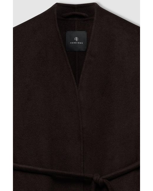 Anine Bing Black Hunter Coat