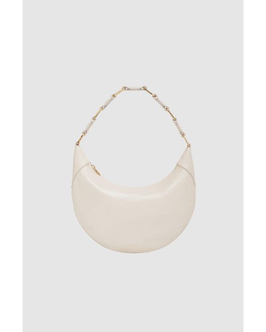 Anine Bing White Kate Hobo Bag