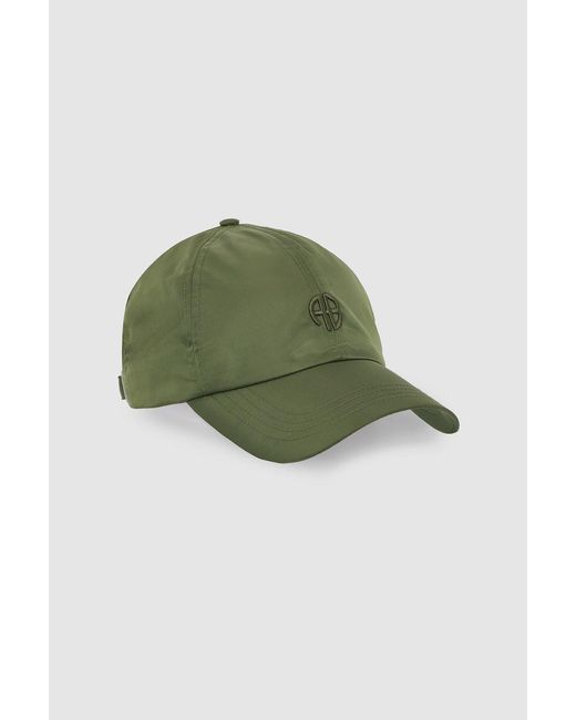 Anine Bing Green Jeremy Baseball Cap Ab Nylon