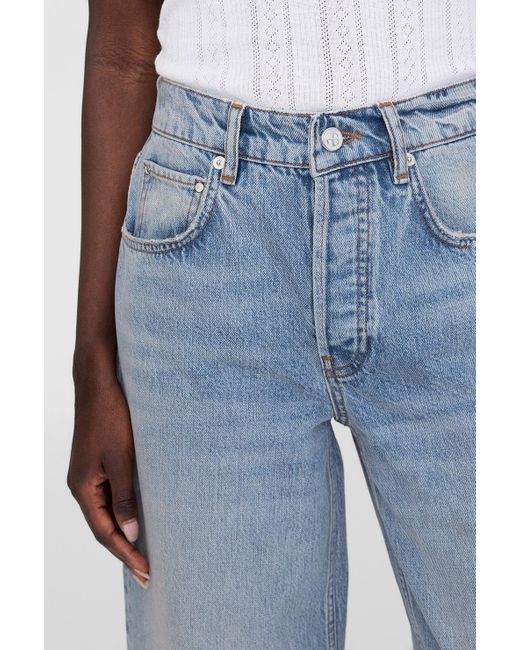 Anine Bing Heath Jean in Blue | Lyst