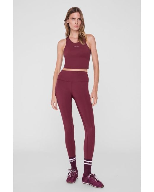 Anine Bing Red Dave Legging