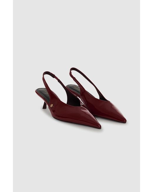 Anine Bing Brown Hilda Slingback Pumps