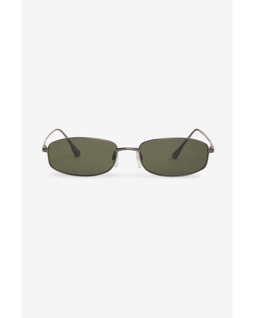 Anine Bing Soho Sunglasses in Green | Lyst