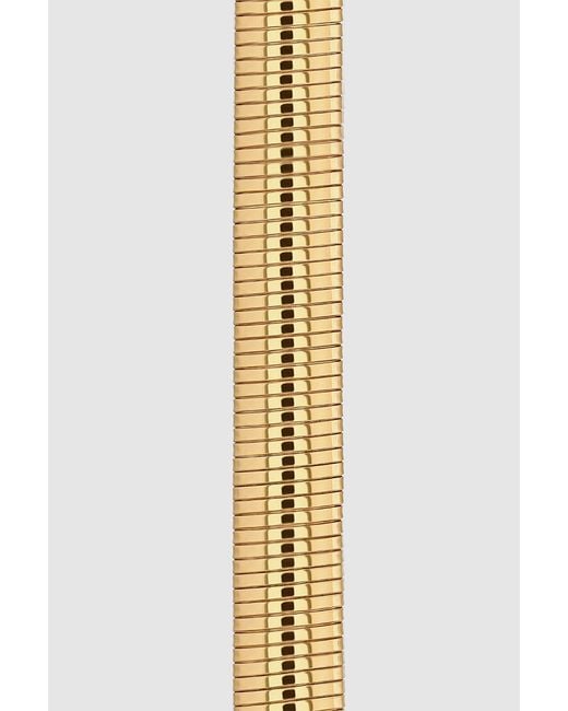 Anine Bing Metallic Coil Chain Bracelet