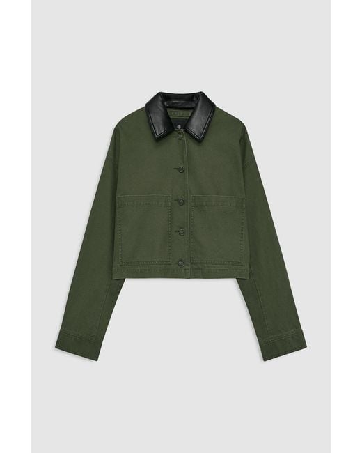 Anine Bing Green Yuma Jacket
