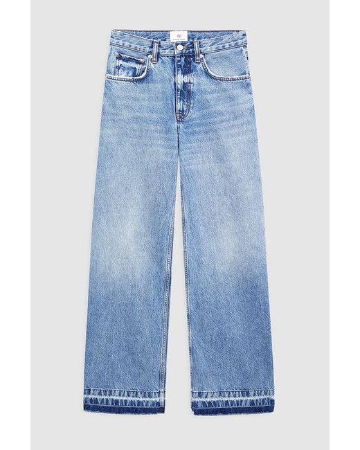 Anine Bing Blue Lewis Jean 34"