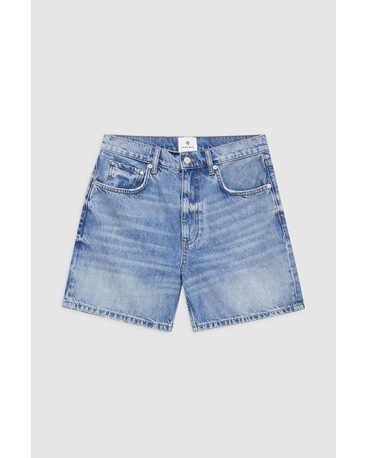 Anine Bing Blue Heath Short