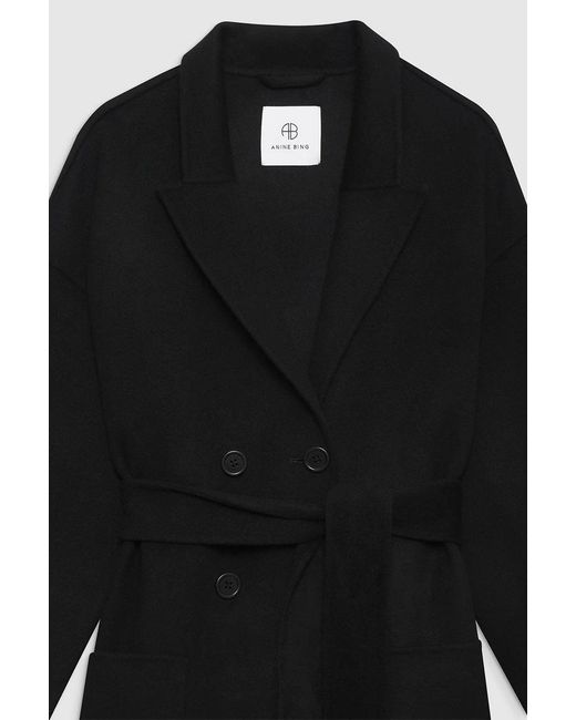 Anine Bing Black Dylan Coat