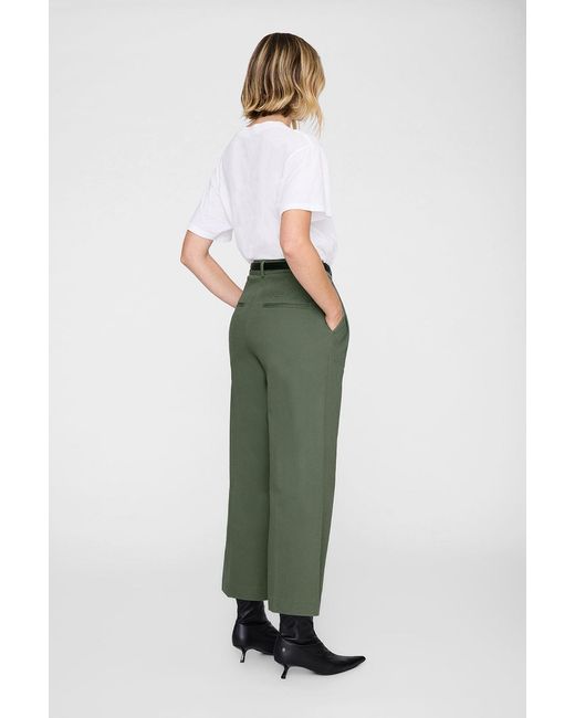 Anine Bing White Belen Pant