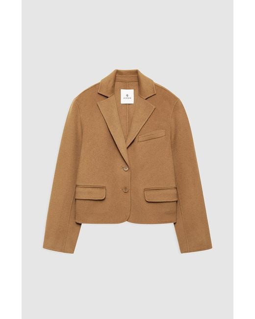 Anine Bing Blue Etienne Blazer