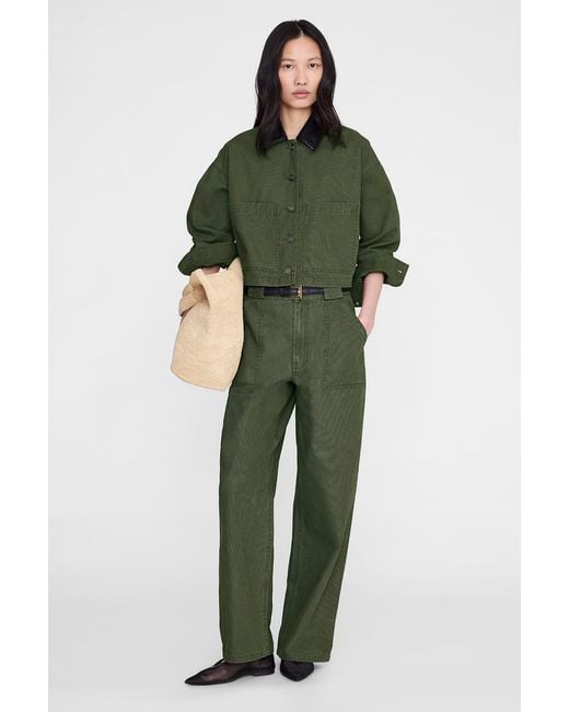 Anine Bing Green Yuma Jacket
