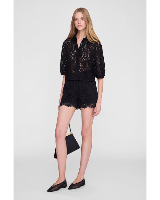Anine Bing Black Kam Short
