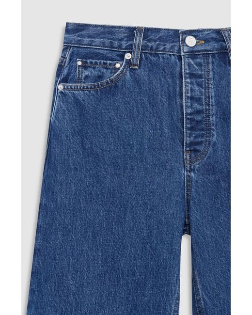 Anine Bing Blue Fritz Jean 28"