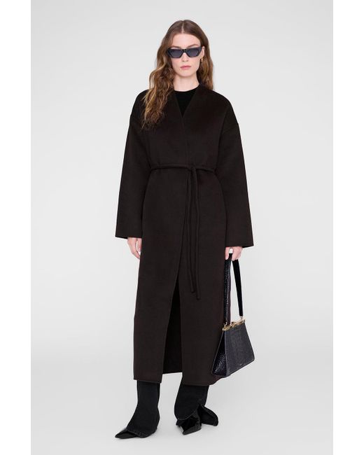 Anine Bing Black Hunter Coat