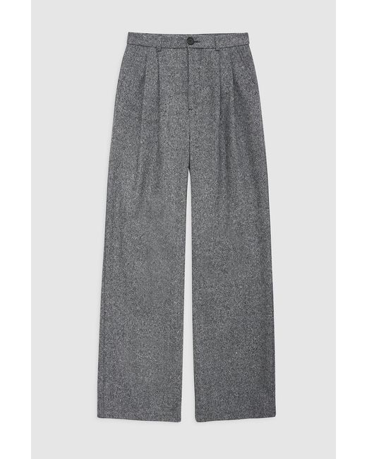 Anine Bing White Carrie Pant